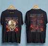Kultowy T-shirt Kerry King Eye Crosses Skull Tour 2026 rozmiar S-5XL