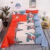 Simple Printed Simple Bed Sheet Single Piece Dormitory Pure Polyester Washed Cotton Single Double Bed Sheet