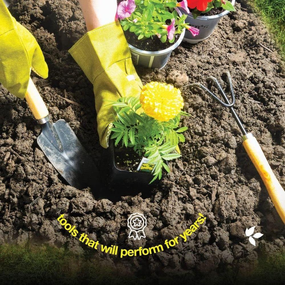 Heavy Duty Gardening Tools Set of 9 Garden Gifts Gardening Supplies Kit Garden Tools Set for Women