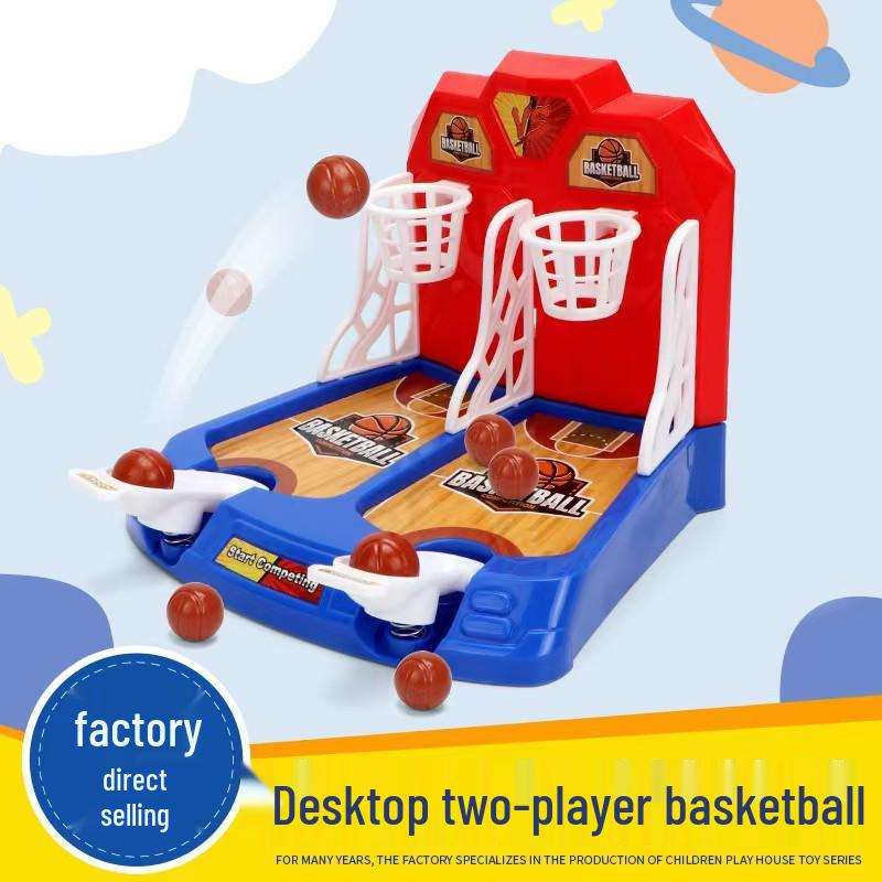 

Cross-Border Desktop Double Basketball Game: Interactive Children s Puzzle Toy