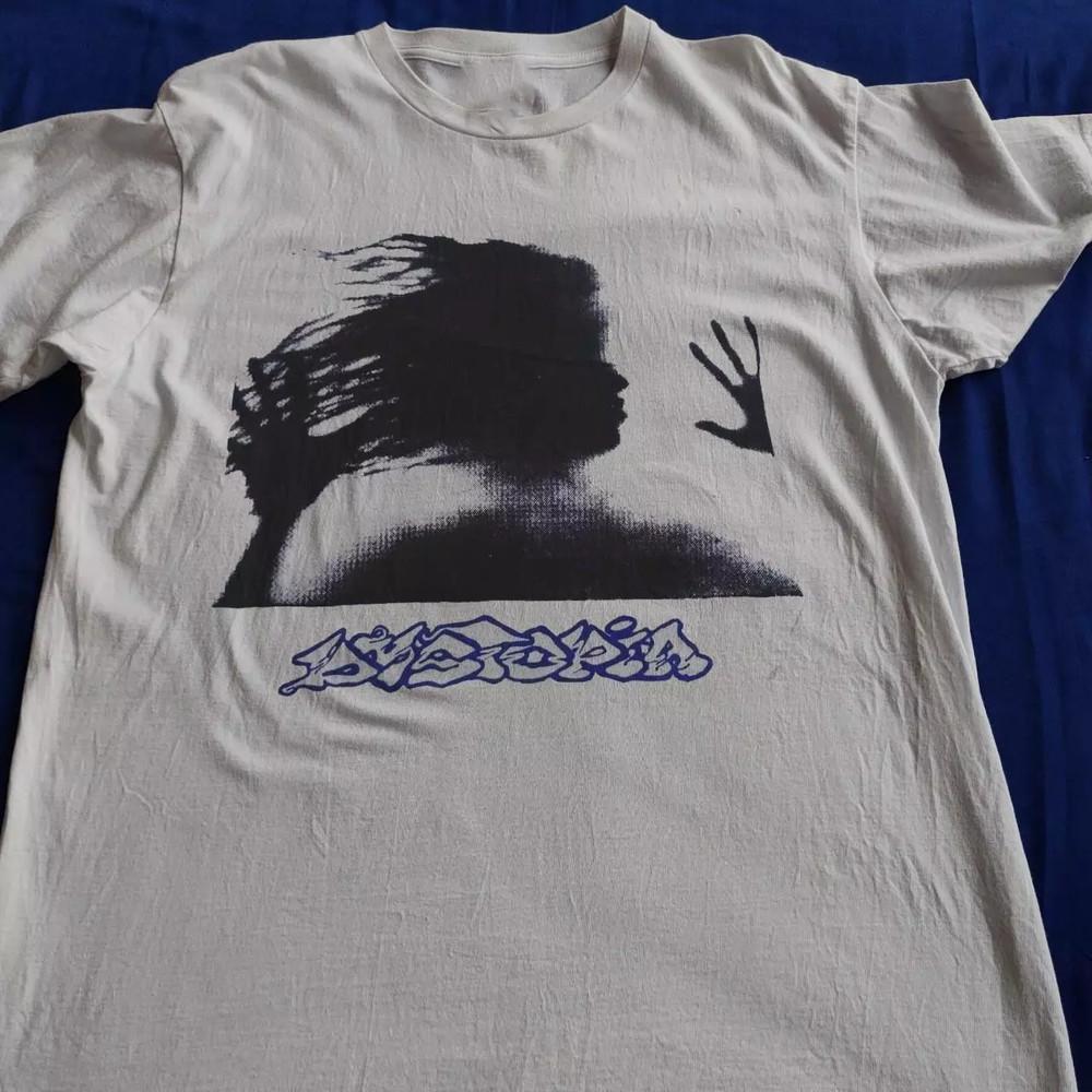 90s Dystopia band white short sleeve Unisex T shirt Heavy cotton tee AR1220 Unisex T-Shirt L