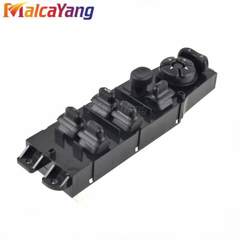 New Power Window Master Control Switch Button 68171681AA 56009449AC For Jeep Cherokee 4 Door 1997-2001 XJ Series Left 4 Door