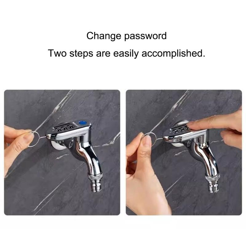 Upgrades Frost Proof Exterior Spigot Large Water Output Not Theft Combination Locking Weather Resistant Outdoor Water Tap
