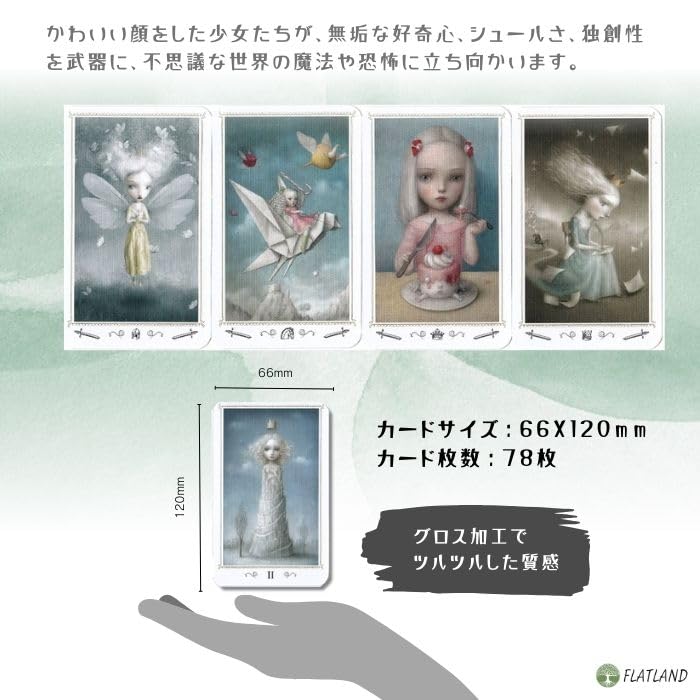 Nicoletta Ceccoli Tarot Reading Japanese Instruction Manual 78 Tarot Cards Tarot, Instructions, Included, Authentic,