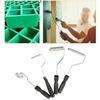 4Pcs Fiberglass Laminating Roller Set for Air Bubble Removal and Resin Compaction In Boats and Bathtub Repair