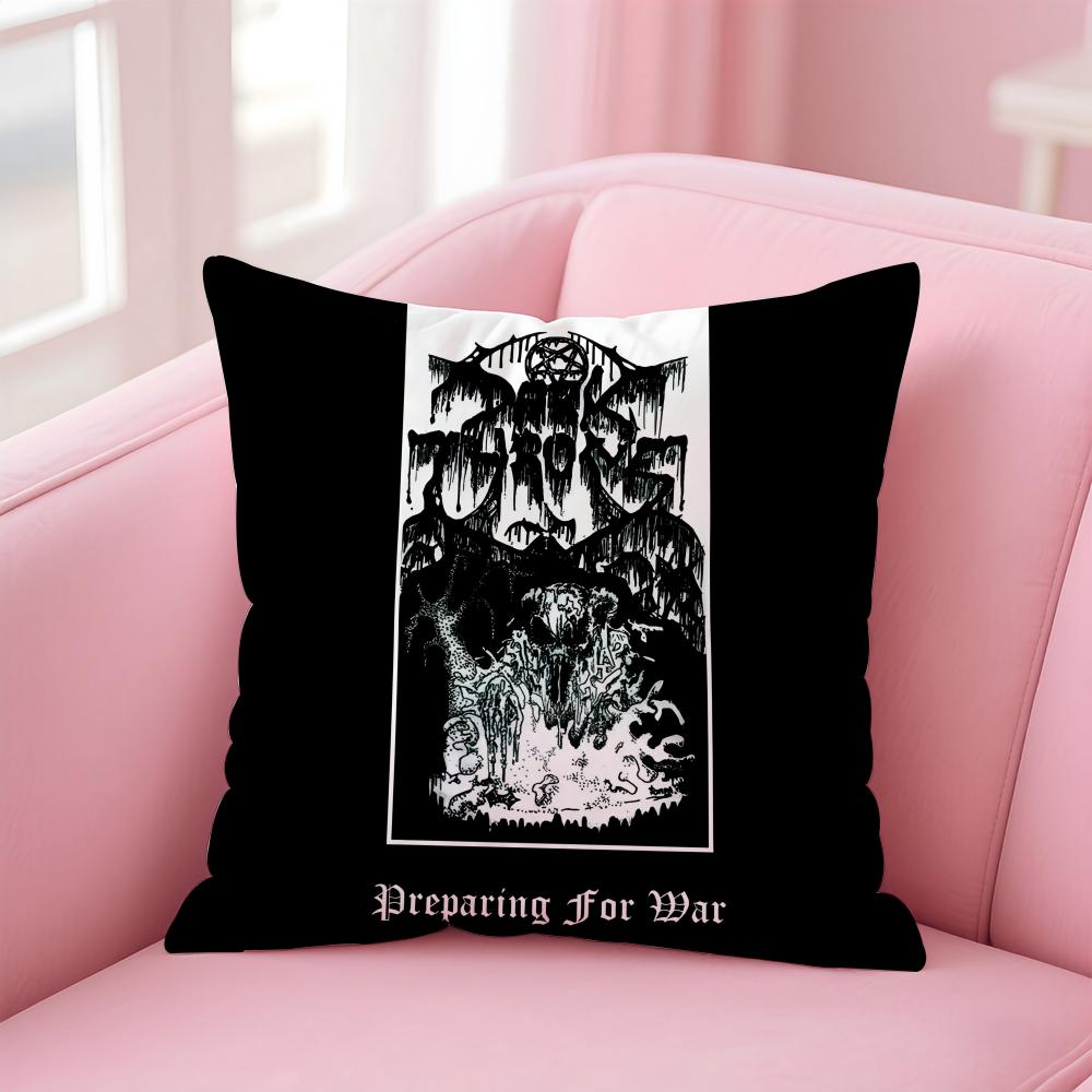 D-Darkthrone Cushion Cover Linen Pillowcase Cover Soft Decor For Sofa Home Room