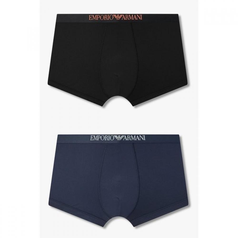 

Emporio Armani Men S gloSSy Center Color Logo briefS Set Of 2 0816112004 0816 S(95)