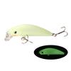 Long Casting Bass and Pike Special Lure Set with Night Glow Hard Bait and Small Fat PencilVIBMinobo Bionic Artificial Bait Fishi