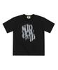 SLOWACID Blurry Logo Short Sleeve T-Shirt [Black]