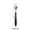 Stainless Steel Long Coffee Scoop Spoon Wood Handle Measuring Spoon Tea Scoop Spoon  Kitchen Tool