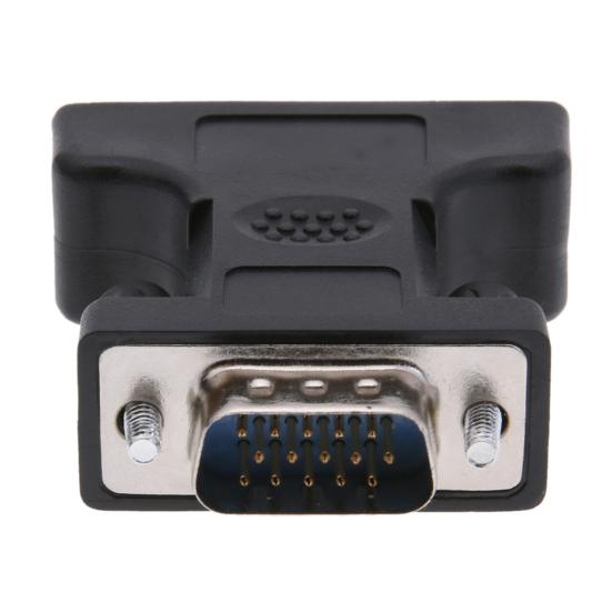 DVI til VGA-adapter 24 pluss 5-pins DVI hun til 15-pins VGA hann Kabeladapter DVI hun