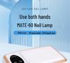 380W Dual-Hand Gel Nail Art Dryer with Large Space