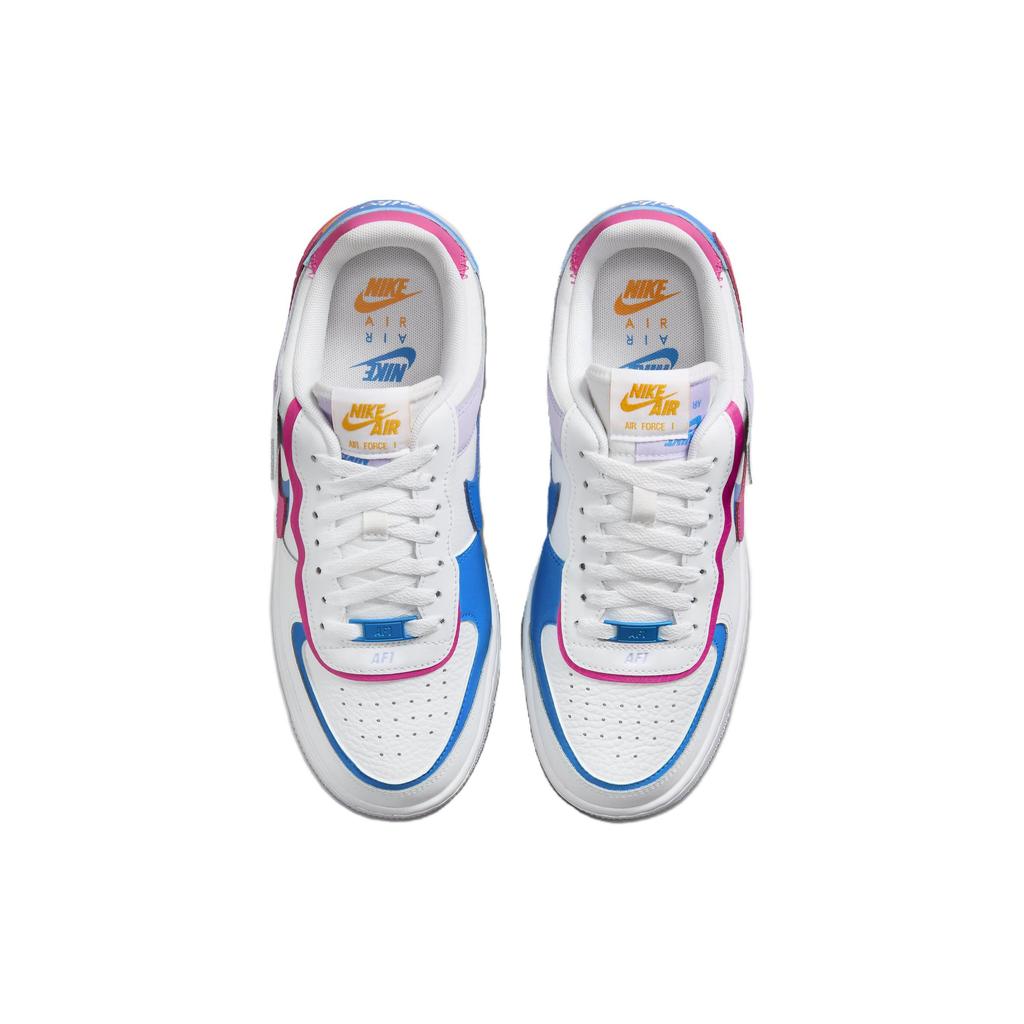 Nike Air Force 1 Shadow White Photo Blue Lilac Bloom Alchemy Pink Women's HF5064-100