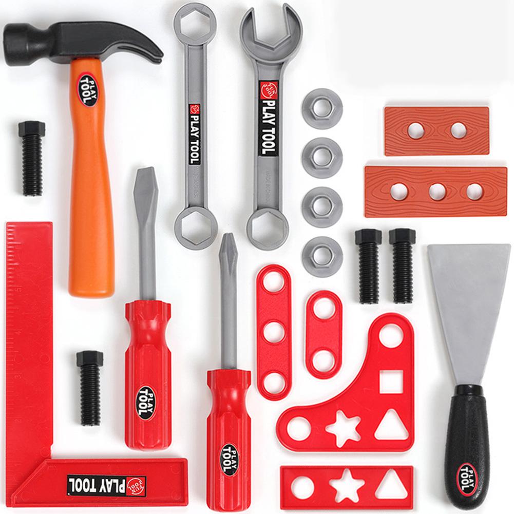 

Children Simulation Repair Kit Electric Drill Screwdriver Repair Play House Toy Set 21pcs/set