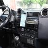 Für 2004-2018 Land Rover Defender Mittelkonsole Aluminiumlegierung Handyhalter Navigationshalterung Zubehör