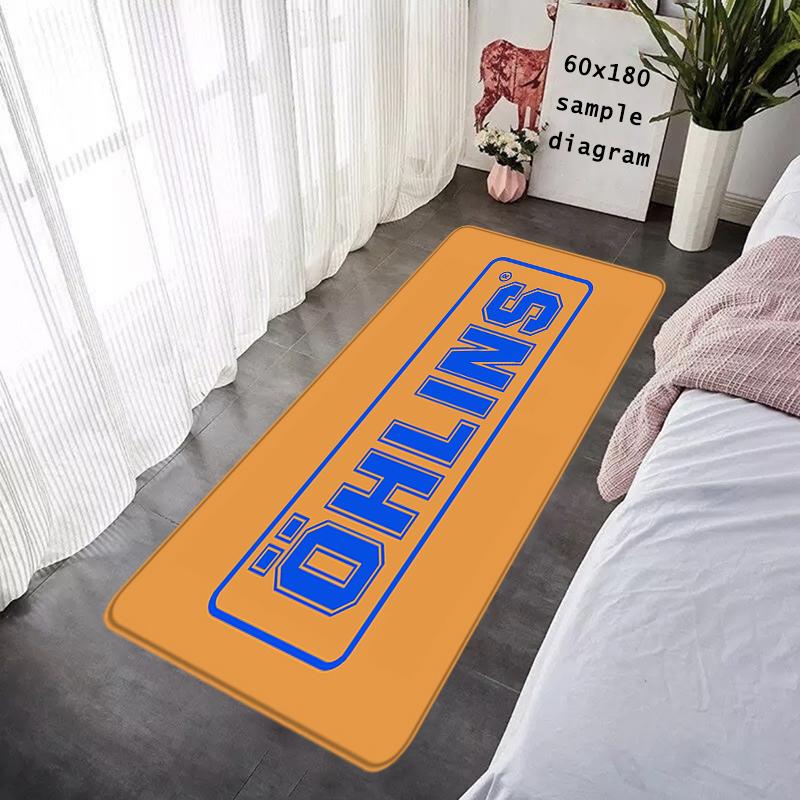 Door Mats Interior Foot Rug Ohlins Bedside Carpets  Welcome Floor Mat for Entryway Soft Hallway Kitchen Rugs Car Boot Decor