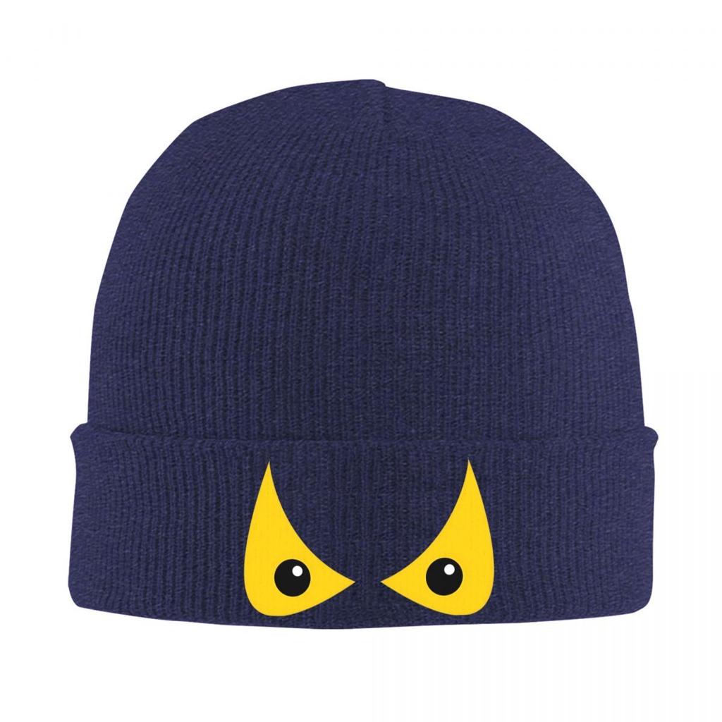 Evil Yellow Eyes Beanie Hats Knit Hat Gym Elastic Unisex Women Unisex Caps Spring Graphic Street Y2K Bonnet Hats Gift