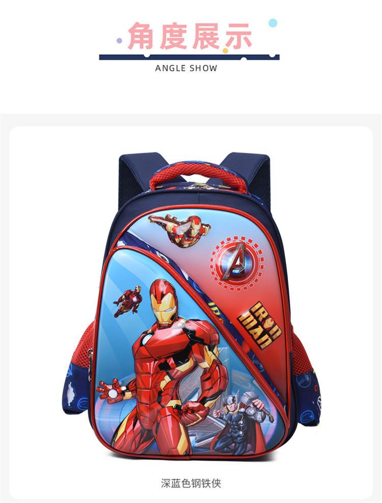 Cute 3d Cartoon Nylon Backpack For Boys And Girls With Ergonomic Design For School