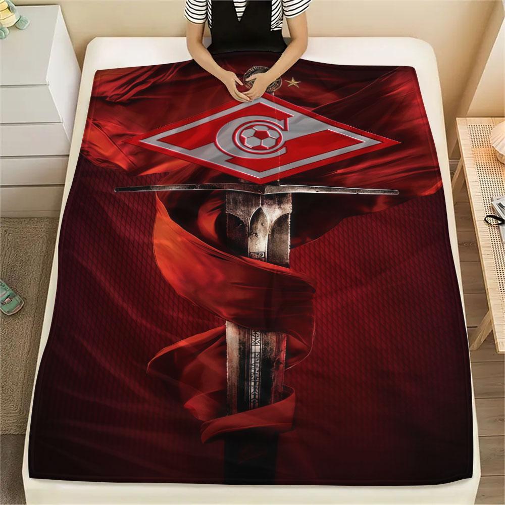 1PC Spartak Moscow Dream Blanket, High Quality Comfortable for All Seasons, Home Decor, Warmth and Comfort