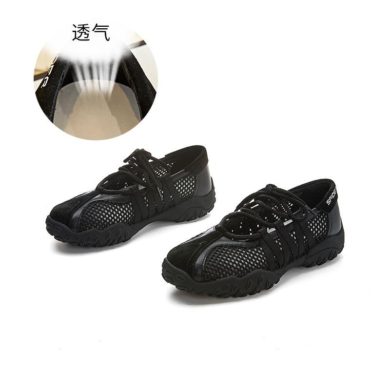 New Mary Jane shoes women's summer mesh breathable little white shoes casual high-end women's shoes fashion single shoes women