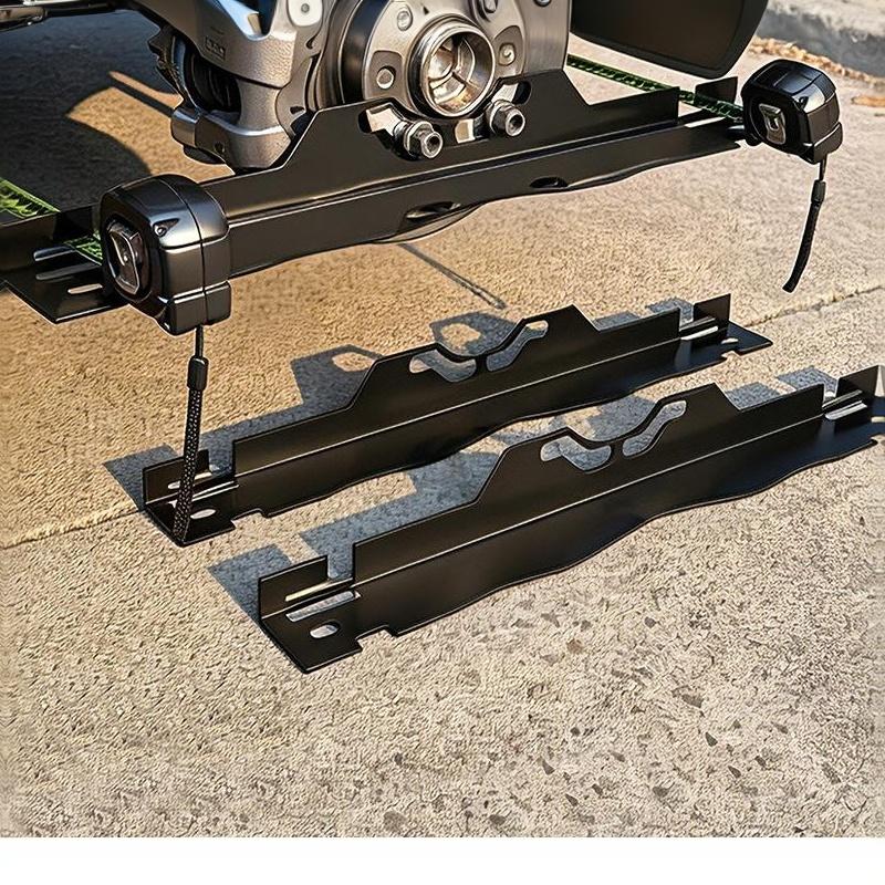 Portable Wheel Alignment Toe Plate Tool Stainless Steel Positioning Gauge for Car SUV Roadside Repair