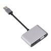 USB 3.0 To VGA+HD Multimedia Interface Adapter Converter HD 1080P Computer Adapter for Windows 7 8 8.1 10