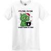 Christmas T-Shirt It's Fine, I'm Fine.. Everything Is Fine!