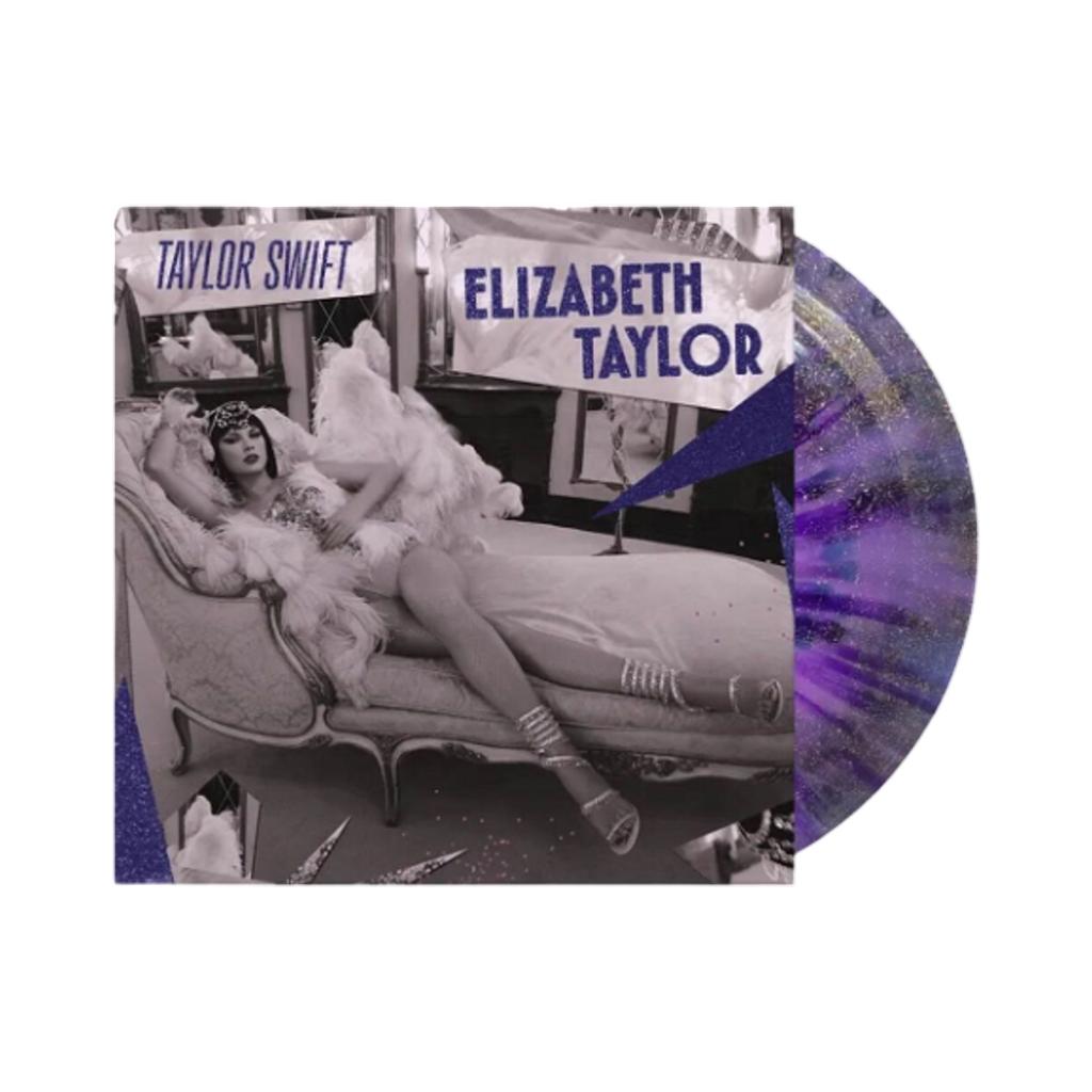 Taylor Swift Elizabeth Taylor LP Violettes Glitzer (7 Zoll) - 2026 RSD Exklusiv