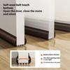 1pc Self-adhesive Door Bottom Sealing Strip Bedroom Soundproof PVC Draught Excluder Insect Prevention Home Door Draft Stopper