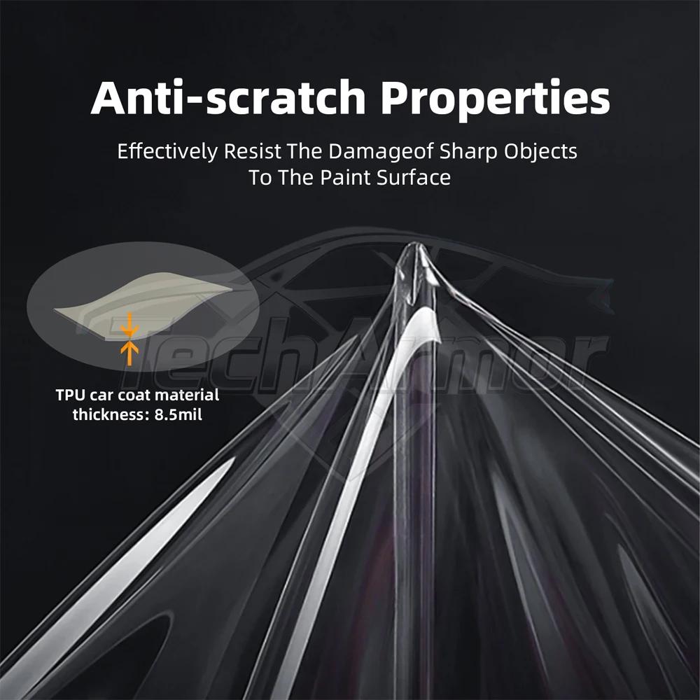 For Chery Tiggo 4 Pro 2024-25 Car Interior TPU Protector Anti-scratch Film Protective Transparent Anti tear Stickers Accessories