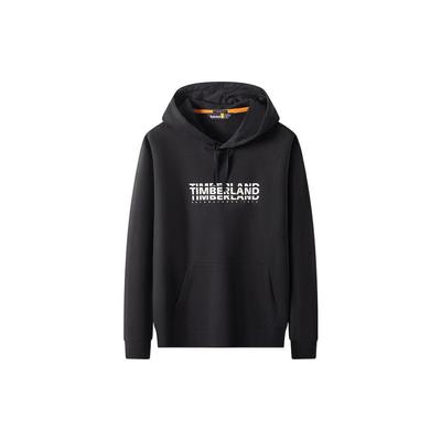 Timberland Sweat à capuche à lettres imprimées SS22 Sweat-shirt à manches longues Homme hoodies Noir A5VV5-001