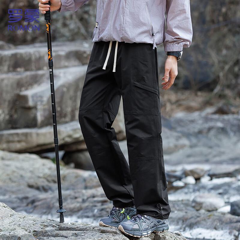 ROMON Men's Quick-Dry Windproof Outdoor Workwear Pants
