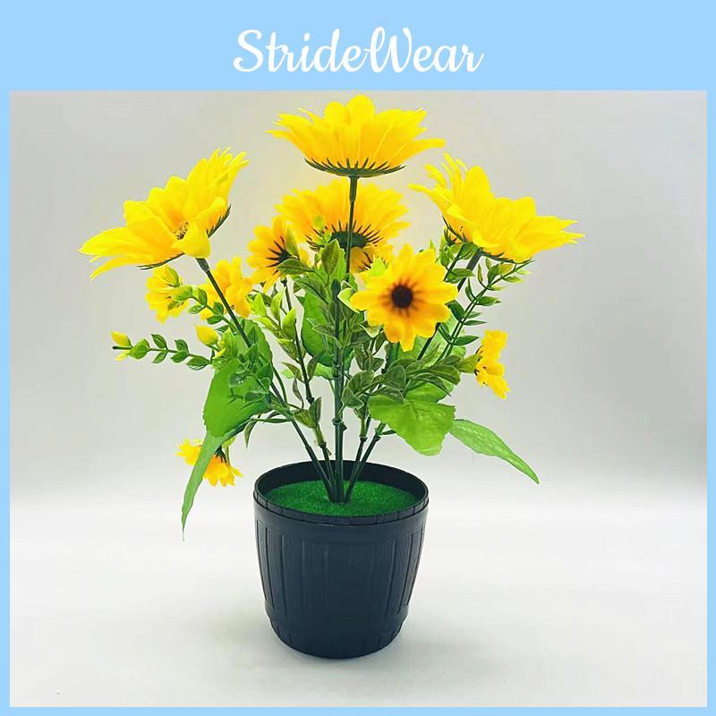 Simulated Sunflower Artificial Artificial Flower Potted Interior Decoration