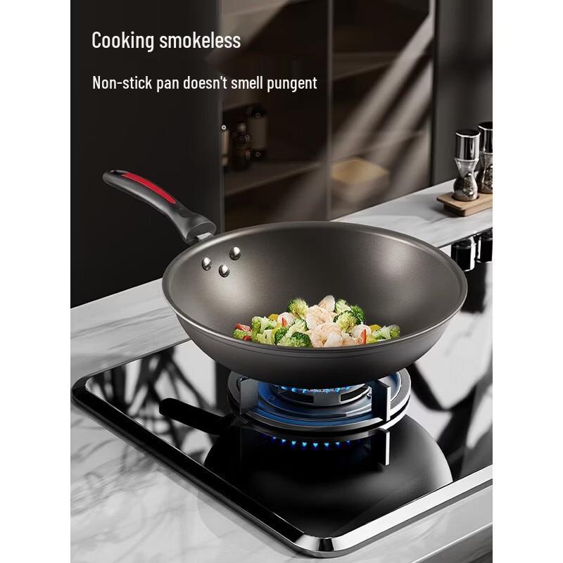 

COOKER KING 32cm Non-Stick Wok and Frying Pan