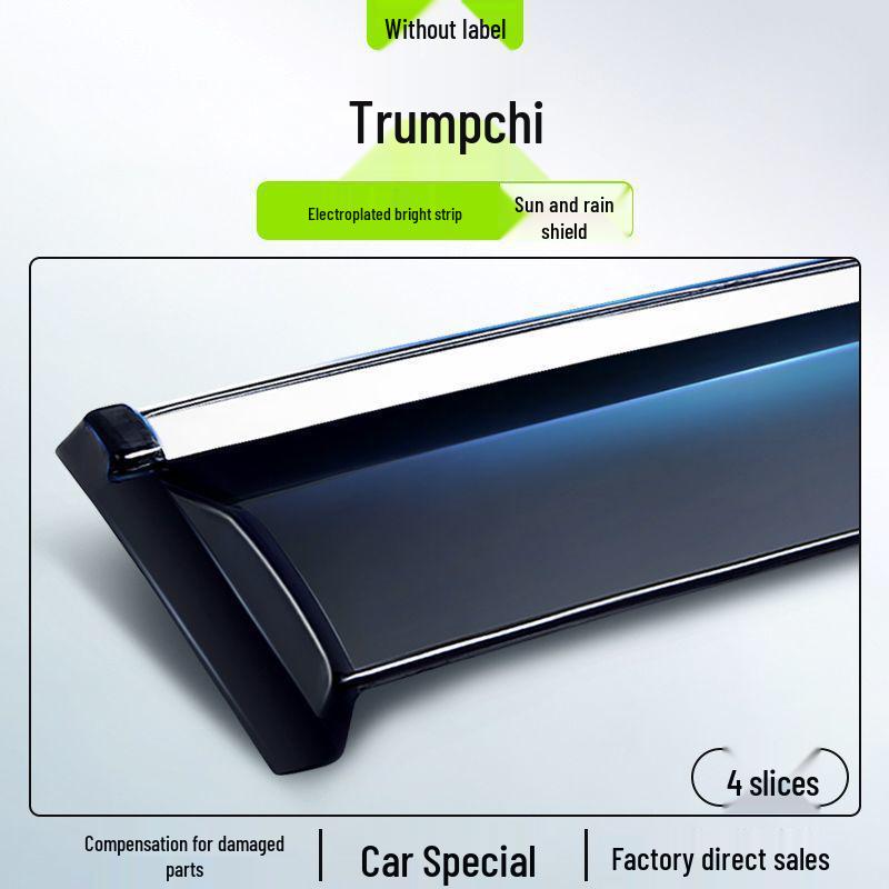 

Автомобильные дефлекторы для Trumpchi GS4 Plus/GS7/GS8/GM8 - Защита окон от солнца и дождя. Small Rearview Mirror Rain Eyebrow
