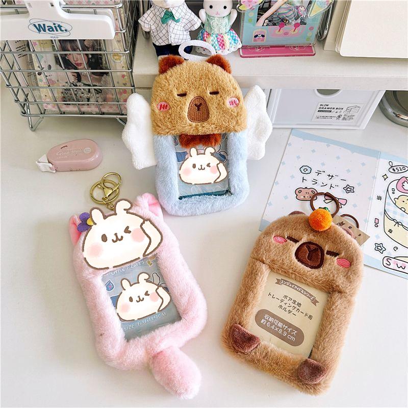 Cartoon Photocard Holder Binder Album Photocards Binder Cards Collect Book Binding Machine Photo Card Case Kpop Photo Albums