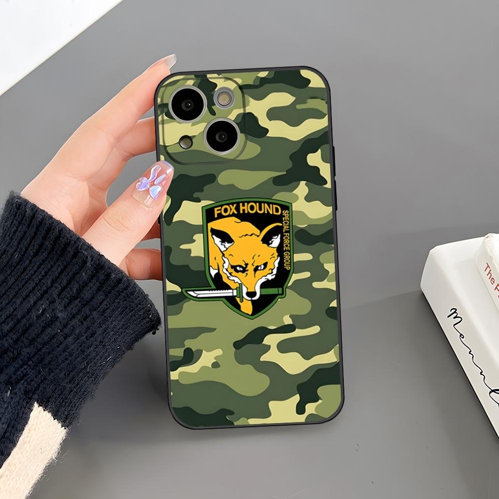 Metal Gear Solid Phone Case For iPhone 18 16 Plus 15 14 Pro Max 13 Mini 11 12 Xr X Xs 6 7 8 SE Plus Back Cover