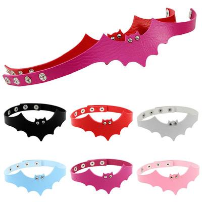 Little Devil PU Leather Bat Wings Choker - Punk Style Women's Necklace