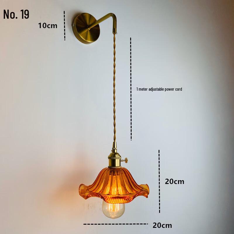 UOSU Nordic Glass Wall Lamp