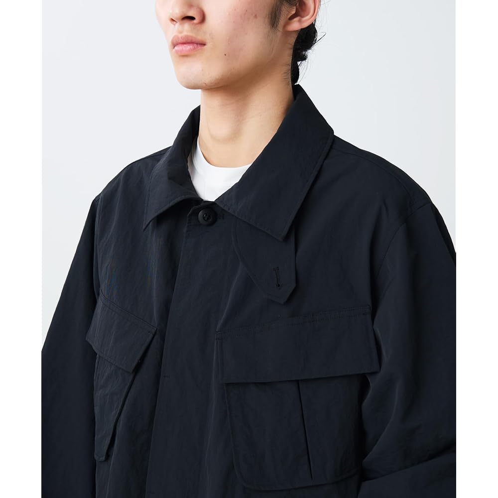 Snow Peak Nylon Washer Jacket JK-26SU006 Charcoal Unisex Lightweight Outerwear Size L