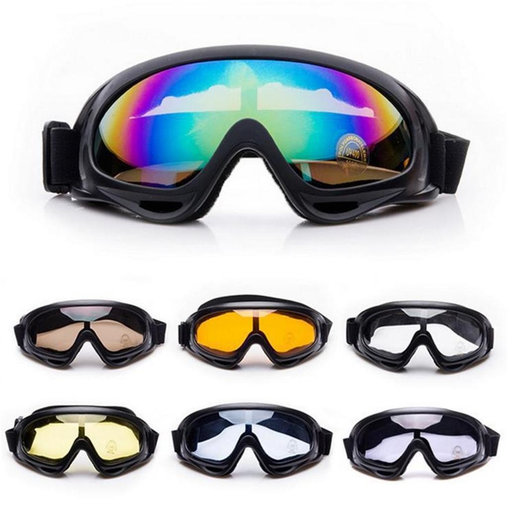 Outdoor Sports Protective Goggles for Cycling Skiing Snowboarding with Anti-Fog Lens and Adjustable Strap for Secure Fit