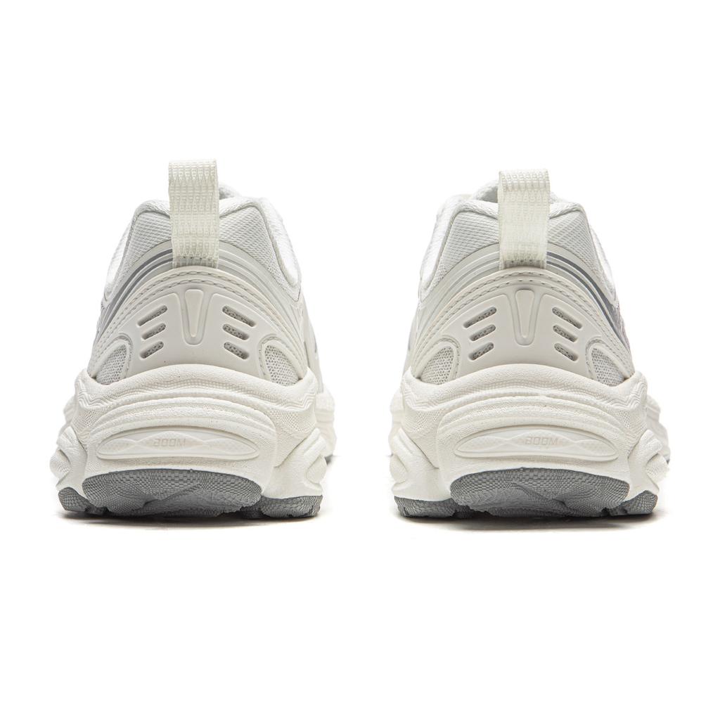 Li Ning Push Pull Boom V2 Cushioning Slip Resistant Abrasion Resistant Rebound Low top Running Shoes Men's Chalk Gray ARXW019-5
