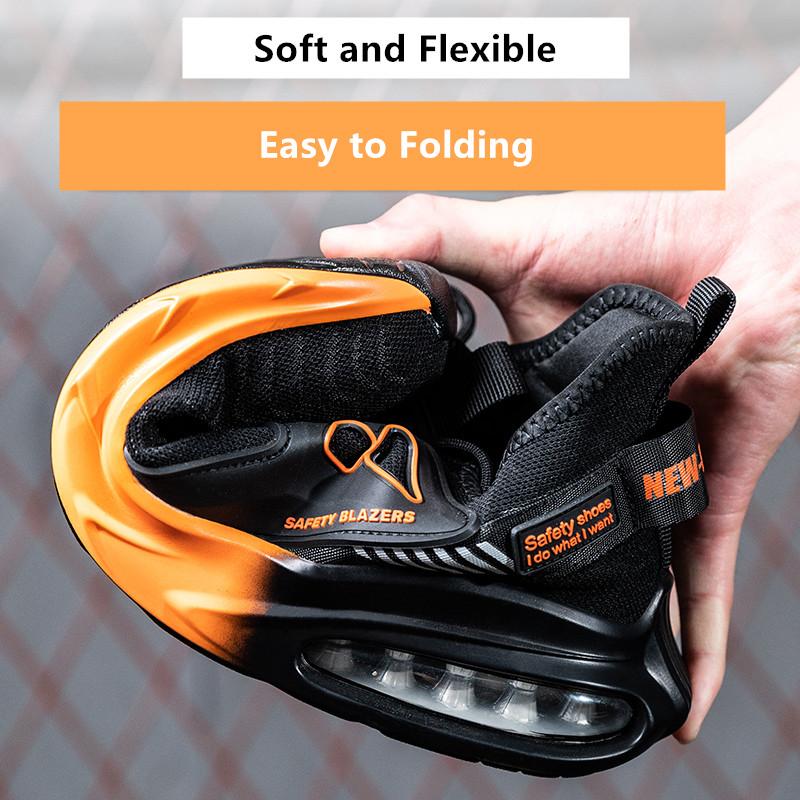 Легкая неразрушимая обувь для мужчин с защитой от проколов. Удобная рабочая обувь — фото 6