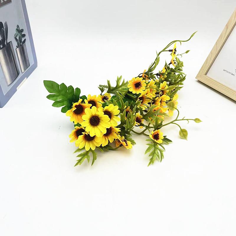 Decor Sunflower Faux Event Photography Props Wedding Party Home Gift Ornament