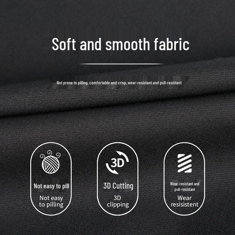 TRIES Men's Breathable Solid Casual Long Pants