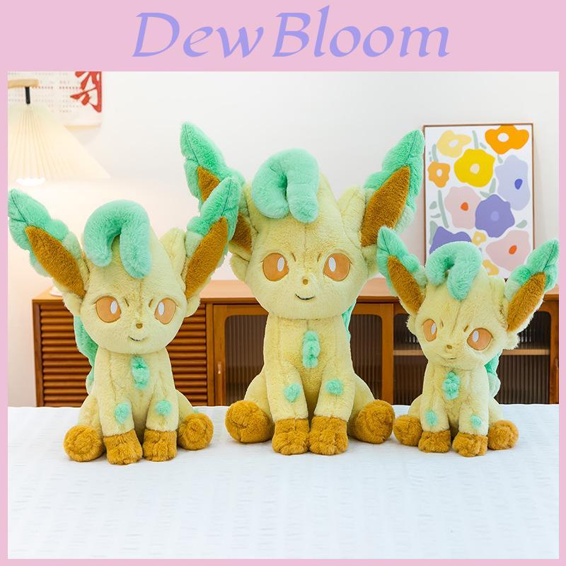 Plyšák Leafeon Kreslený Anime Plyšové Zvířátko Pro Děti A Sběratele