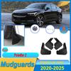 4 stuks Spatborden Voor Polestar 2 Onderdelen -2025 Anti-botsing Spatbord Anti-spat Modderklep Wielspatbord Auto Accessoires