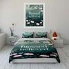 Floral Scripture Set For Inspiration Kid'S And Adults' Bedroom Decor, Exquisite Three-Piece Bedding Set Gift