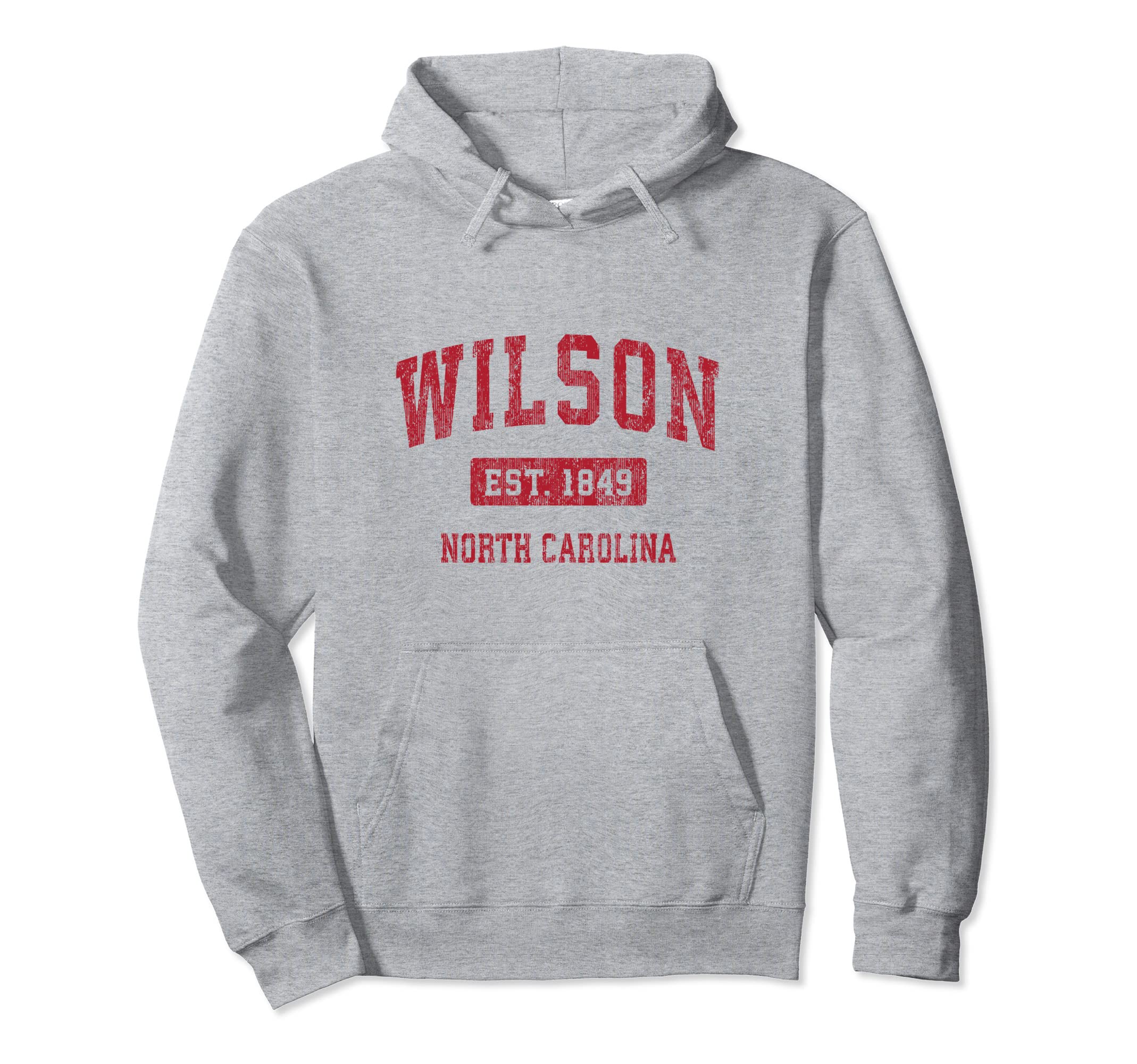 

Wilson North Carolina Vintage Sport Design Red Hoodie