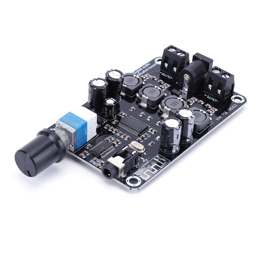 TPA3118D2 50WX2 High-Power Adjustable Audio Amplifier Board Bluetooth-Compatible 5.0 Digital Power Amplifier Board DC 12-24V